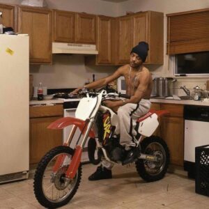 Prodigy of Mobb Deep on his '98 Honda CR80 Dirt Bike